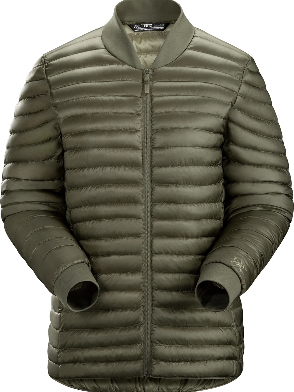Arc'teryx Women’s Olive Green Lightweight Puffer Jacket